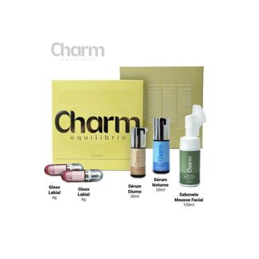 Imagem de Kit Skincare Antiidade Reduz 78 Rugas Serum Gloss Sabonete - Charm