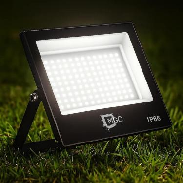 Imagem de Refletor Led 200W Smd Prova D Água Ip66 Holofote 6500K Preto