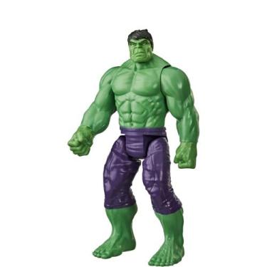 Imagem de Boneco hulk deluxe titan hero blast gear - marvel - hasbro e7475