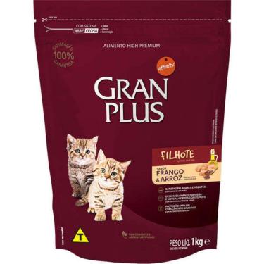 Imagem de Ração pra Gatos Filhotes GranPlus Frango e Arroz 1kg