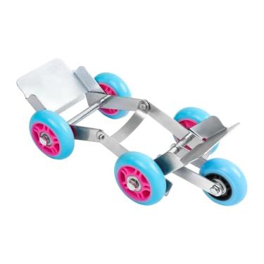 Imagem de Ysyqkn Carrinho para Recuperação de Pneus Furados, Rolo de Alívio de Pneus, Ferramenta Portátil Profissional para Movimentação de Objetos.