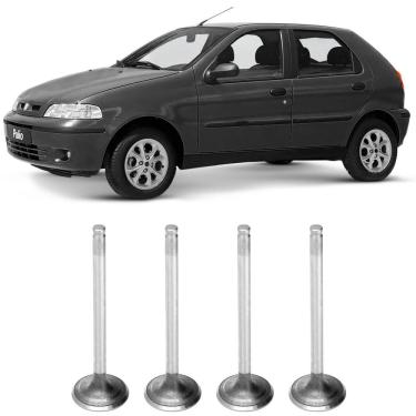 Imagem de Jogo 4 Válvula Escape Fiat Fire 1.3 16v 2000 A 2007 Gasolina
