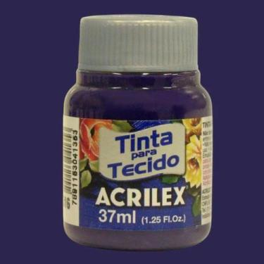 Imagem de Tinta para Tecido Fosca 37ml Acrilex - Cores Frias - 04140, VIOLETA - 