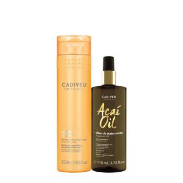 Imagem de Kit Cadiveu Professional Nutri Glow  Shampoo e Açaí Oil 110 (2 produto