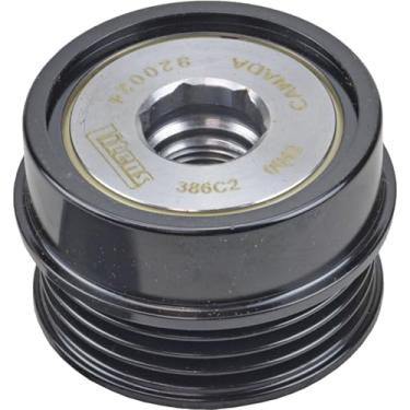 Imagem de DB Electrical Polia 204-48007 compatível com/substituição para Arrowhead 920024, Ford CV6E10A352AA, CV6Z10344A 5.2 cm Groove OD, tipo de ranhura serpentina, ID de 1,7 cm, 4 ranhuras, diâmetro externo