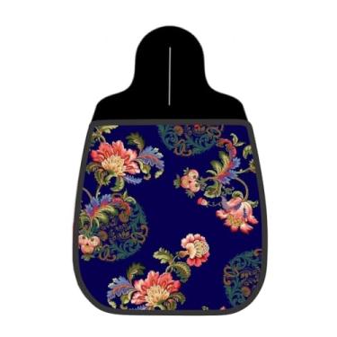 Imagem de Lixeira De Carro Organizador Lixinhocar Estampa Floral Indiana