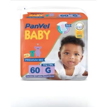 Imagem de Fralda Panvel Baby Premium Sec Bag G Com 60 Unidades