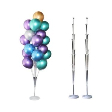 Imagem de Conjunto De Suporte De Balão Metálico Ajustável Para Formatura, Aniver