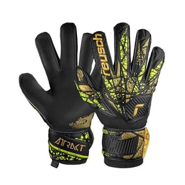 Imagem de Reusch Atraentes Infinity Support Flexíveis Luvas de Goleiro de Proteção para Homens e Mulheres Luvas de Futebol para Adultos com Proteção de Dedo Perfeito para Relva Artificial