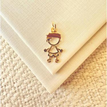 Imagem de Pingente Menino E Menina Liso 16mm - Ancia Jias e Semijoias, Menina, U