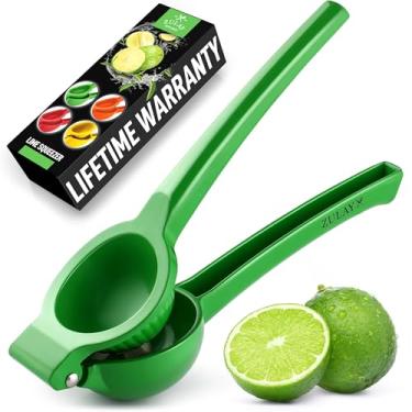 Imagem de (Lime Green) - Zulay Premium Quality Metal Lemon Squeezer, Citrus Juicer, Manual Press for Extracting the Most Juice Possible - Lime Green