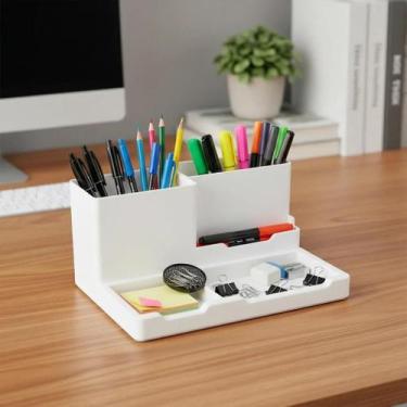 Imagem de 01 Organizador De Mesa office Escritório Caneta Lápis Organizadores Vo