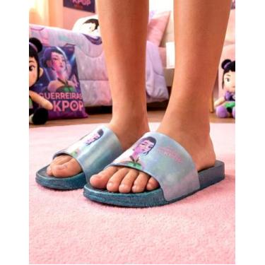 Imagem de Chinelo Slide Grendene Guerreiras Do KPop Infantil 23480 - Grendene Ki