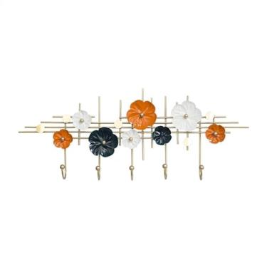 Imagem de Prateleiras suspensas Ganchos criativos prateleiras de armazenamento de entrada sala de estar quarto ganchos de casaco luz cabides de metal de luxo para pendurar casaco, jaqueta, roupas, chapéu