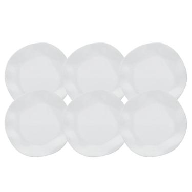Imagem de Jogo Kit 6 Prato De Sobremesa 21,5Cm Branco Ryo White Oxford