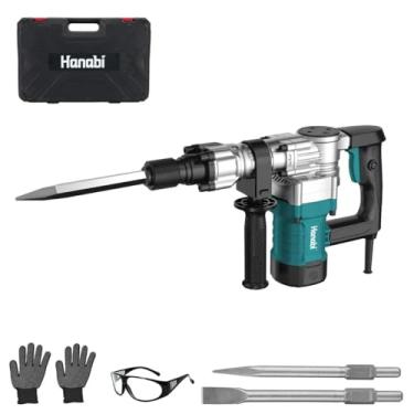 Imagem de Hanabi Martelete Demolidor 5kg Rompedor, 220V, Martelo Demolidor 1260W 3800BPM com Maleta(110)