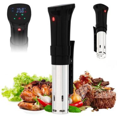 Imagem de Termocirculador Elétrico Ultra Silencioso e Controle de Temperatura, 1100W, 110v, APQ SUPPLY, Preto