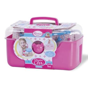 Imagem de Maleta Médica Doutor e Cia Rosa Com Acessórios 5316 - Roma