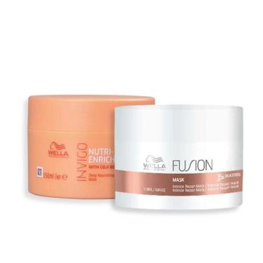 Imagem de Kit Mascara Nutri Enrich e Fusion 150ml - Wella - Wella Professionals