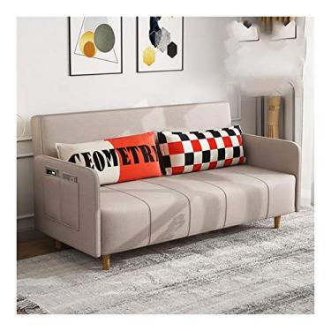 Imagem de pcagfaajmh Sofá cama dobrável confortável, sofá conversível 3 em 1, sofá-cama para crianças (tamanho: 150 cm) ()