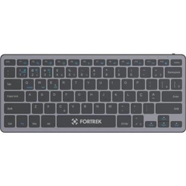 Imagem de Teclado Office Fortrek Kb11 Compact Bluetooth Preto