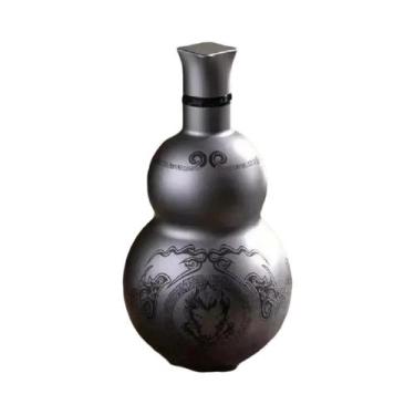 Imagem de Garrafa Térmica Portátil De Aço Inoxidável Preta 500ml, Decoração De C