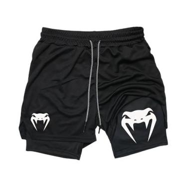 Imagem de Shorts De Treino Masculinos De Secagem Rápida, Respiráveis E Com Contr