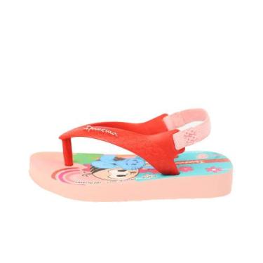 Imagem de Chinelo Grendene Turma da Monica Com Tira de Tecido - 26791, 22, Rosa,