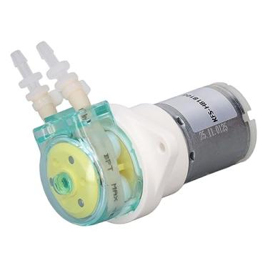 Imagem de LiebeWH Bomba Peristáltica Pequena, Estrutura Plástica, Bomba de Transmissão de Líquidos de Alto Desempenho, 5W para Hidroponia e Aplicações de Laboratório (12V)