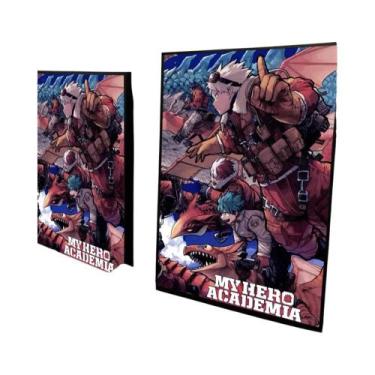Imagem de Pôsteres De Anime My Hero Academia, Adesivos Kawaii Em Papel Branco, D