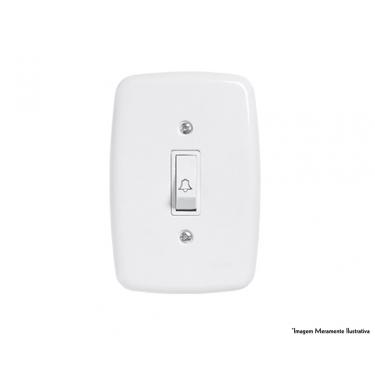 Imagem de Pulsador Campainha Ideale Br C/Pl 3209