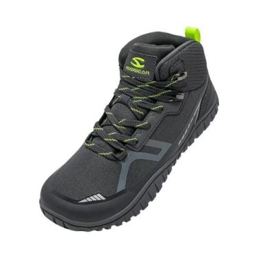 Imagem de Tênis Unissex De Caminhada Com Bico Largo Antiderrapante Cano Médio Es