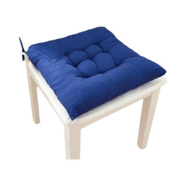 Imagem de Almofada Quadrada De Algodão Macio Para Cadeira, Assento Acolchoado Pa