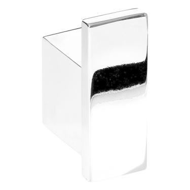 Imagem de Cabide Para Banheiro De Parede Cromado Master Dupla Fixação