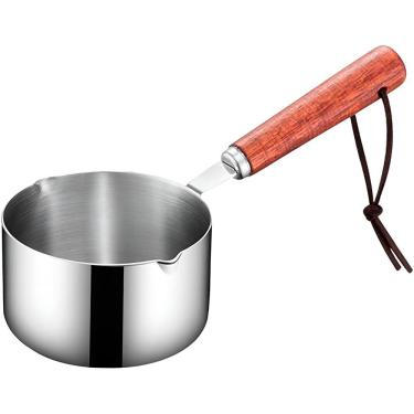 Imagem de Mini Panela Caçarola Aço Inoxidável Multifuncional Utensílio Cozinha Casa, Carne, Arroz e Macarrão