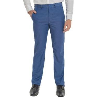 Imagem de Calça Social Alfaiataria Bolso Faca Elastano - Remo Fenut-Masculino