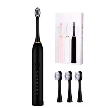 Imagem de Escova Elétrica Recarregável Para Limpeza Dental