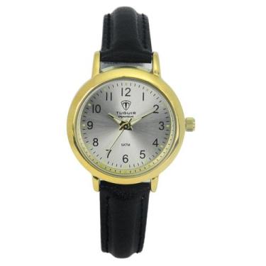 Imagem de Relógio Feminino Tuguir Analógico Imperium TG30492 Dourado e Prata e P