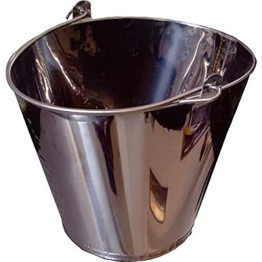 Imagem de Balde De Leite Ordenha Oval Inox 5l Graduado