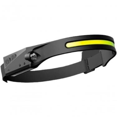 Imagem de Lanterna de Cabeça Profissional Recarregável USB-C LED com Sensor de Movimento e Iluminação Panorâmica 230° Super