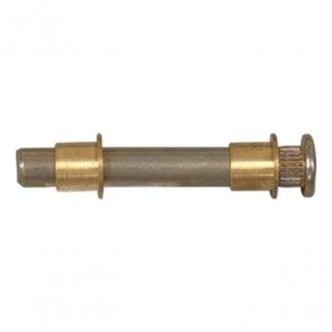 Imagem de Pino de Dobradiça da Porta Dianteira F103 Ford Caminhões 73 a 92 F100 F1000 F350 F4000 Ajuste com Bucha Metal Prata