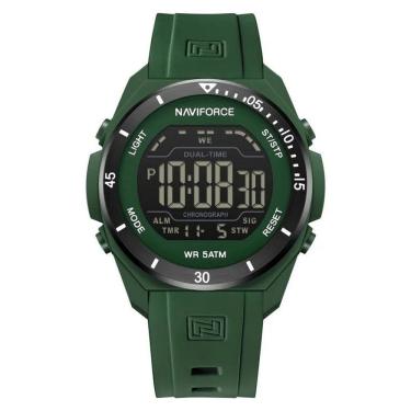 Imagem de Relógio Digital Esportivo Masculino Luz de Fundo LED, 5ATM à Prova d`Água