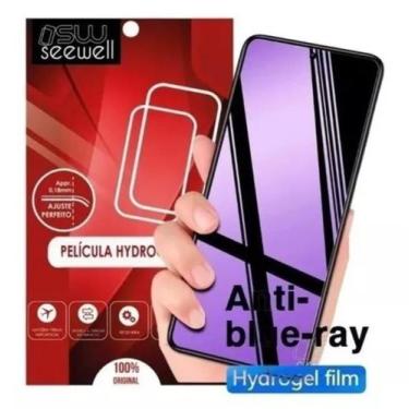 Imagem de Película Gel Hidrogel Anti Blue Compatível Para Motorola Moto G73 - SW