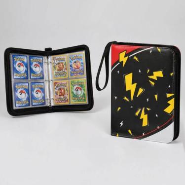 Imagem de Fichário Pokémon com Zíper para 400 Cartas 50 Folhas 4 Bolsos - Lotus 
