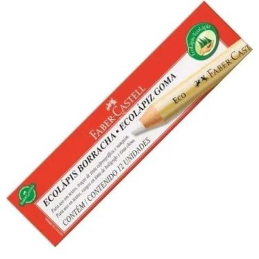 Imagem de Lápis Borracha Faber-castell - Cx C/ 12 Un. - Faber Castell