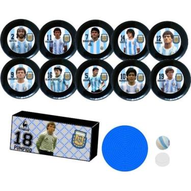 Imagem de Futebol de Botão Argentina Artesanal - JBD