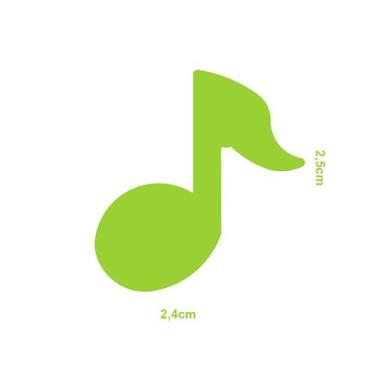 Imagem de Furador Art & Montagem - Jumbo Nota Musical (Papel e EVA)