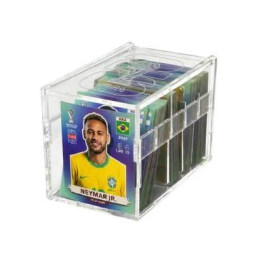Imagem de Organizador Figurinhas Copa Mundo 2026 Porta Case Estojo Coleção Cards