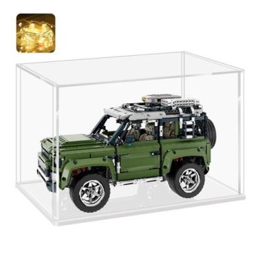 Imagem de Vitrine Expositora de Acrílico LANSCOERY 25x15x20 cm à Prova de Poeira