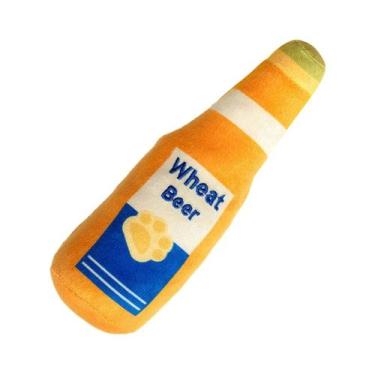 Imagem de Brinquedo Pelúcia Garrafinha Beer para Cães Germanhart